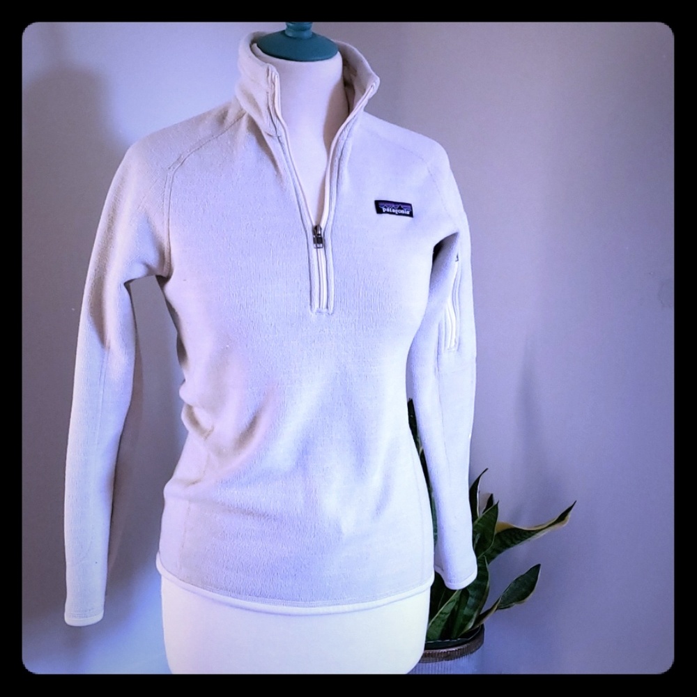 Patagonia 1/4 zip Better sweater oyster XS
